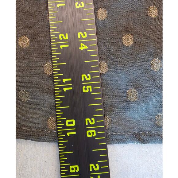 Chico's Women's Polka Dot Peasant Blouse SZ 1 Boho - Picture 7 of 7